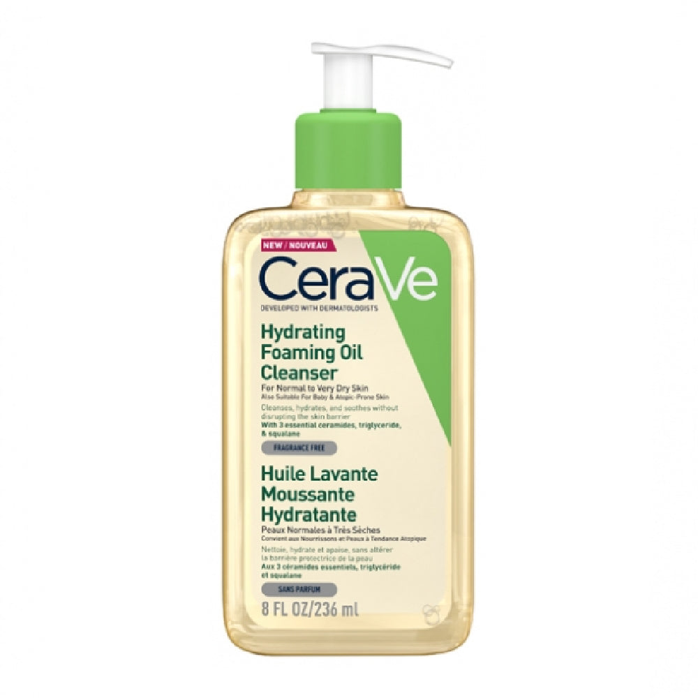 CeraVe Hydrating Foaming Oil Cleanser - 236