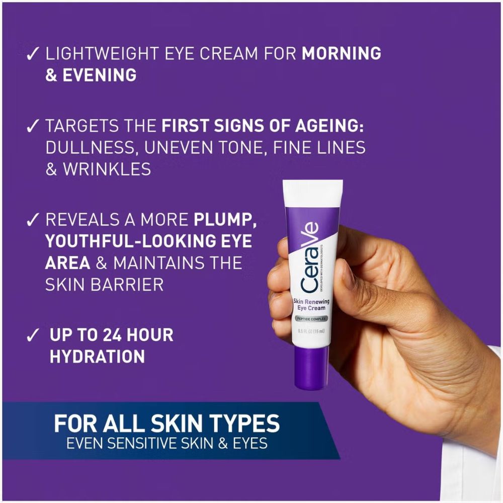 CeraVe Skin Renewing Eye Cream