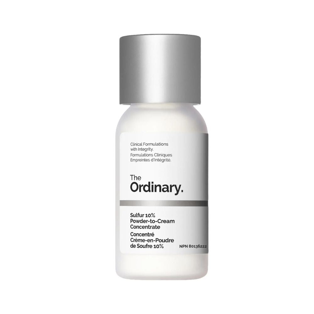 The Ordinary Sulfur 10% Powder-to-Cream Concentrate Acne Spot Treatment