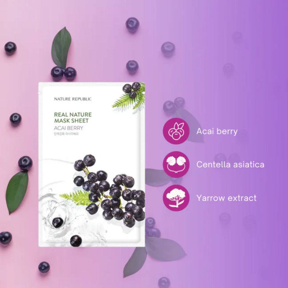 Nature Republic Acai Berry Sheet Mask