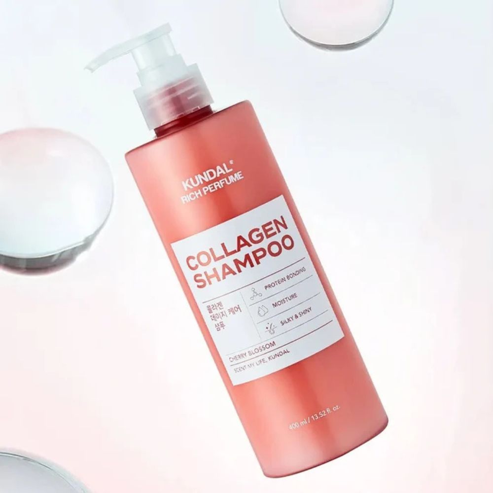 Kundal Rich Perfume Collagen Shampoo - Cherry Blossom