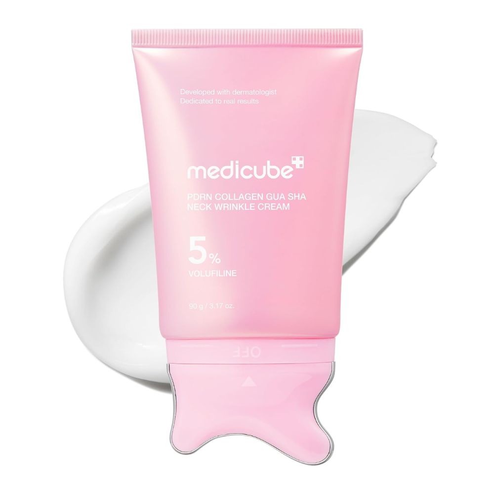 Medicube PDRN Collagen Gua Sha Neck Wrinkle Cream