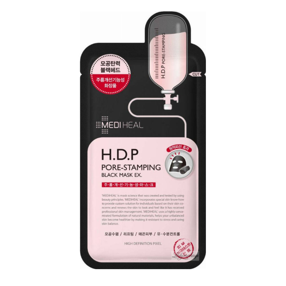 Mediheal H.D.P Pore Stamping Black Mask EX