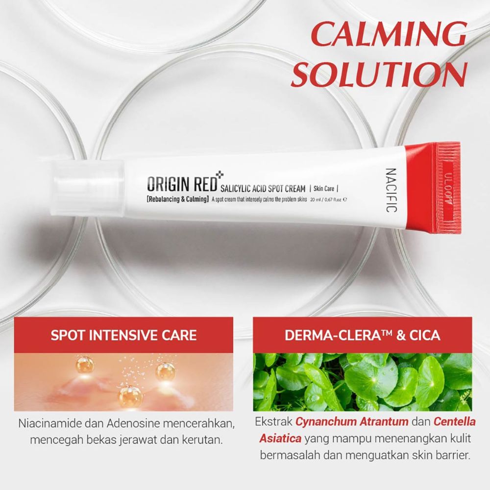 Nacific Origin Red Salicylic Acid Spot Cream
