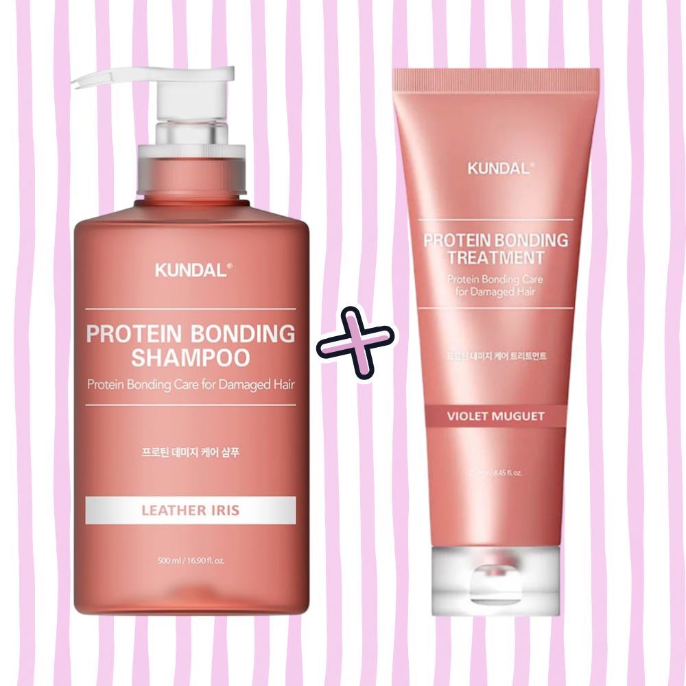 Kundal Protein Bonding Barbie Shampoo 500ml + Treatment 250ml