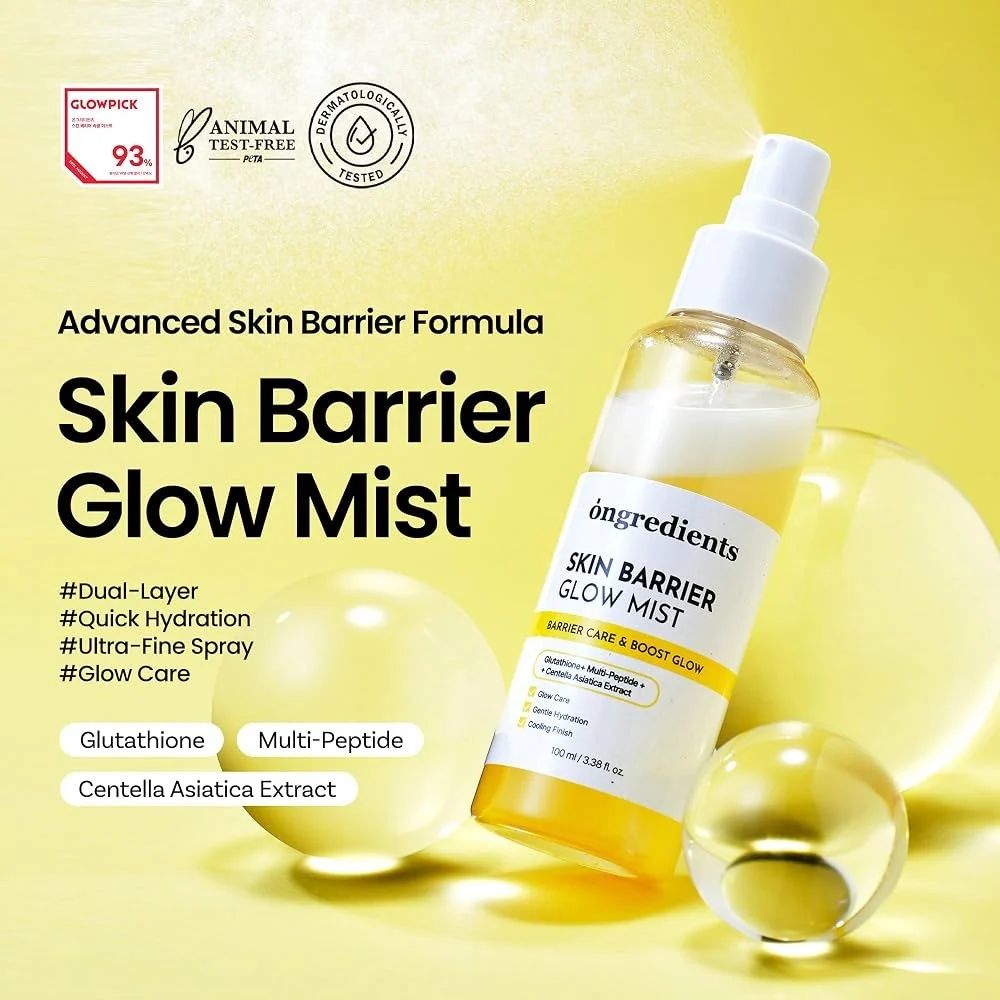 Ongredients Skin Barrier Glow Mist