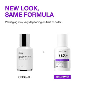Anua Nano Retinol 0.3% + Niacin Renewing Serum