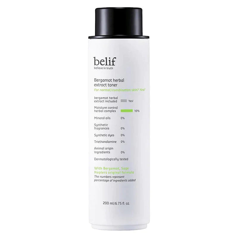 Belif Bergamot Herbal Extract Toner