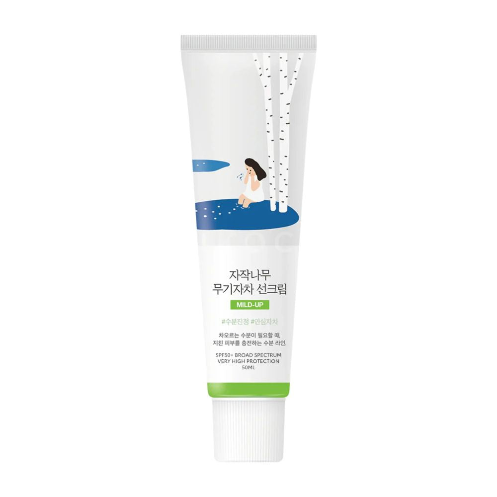 Round Lab Birch Juice Moisturizing Mild Up Sunscreen SPF 50+