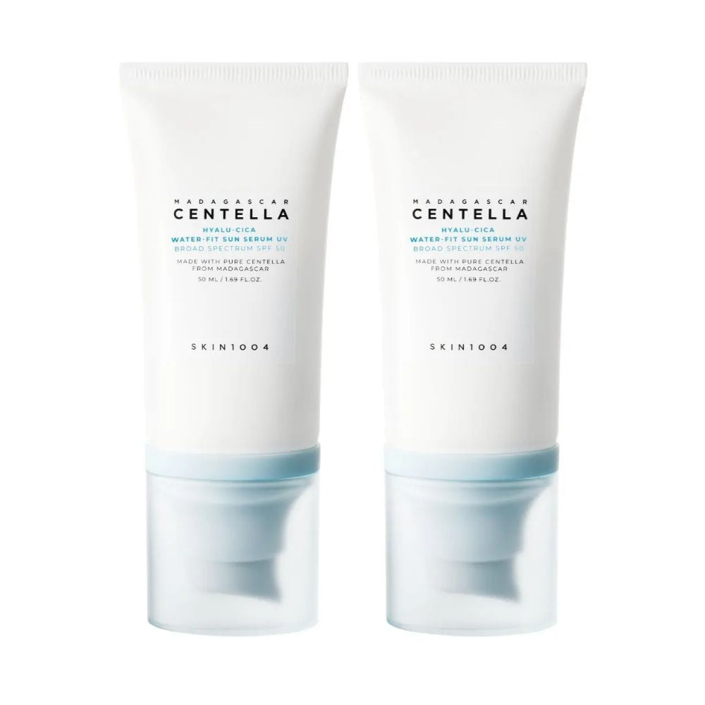 SKIN1004 Madagascar Centella Hyalu-Cica Water-Fit Sun Serum Twin Pack