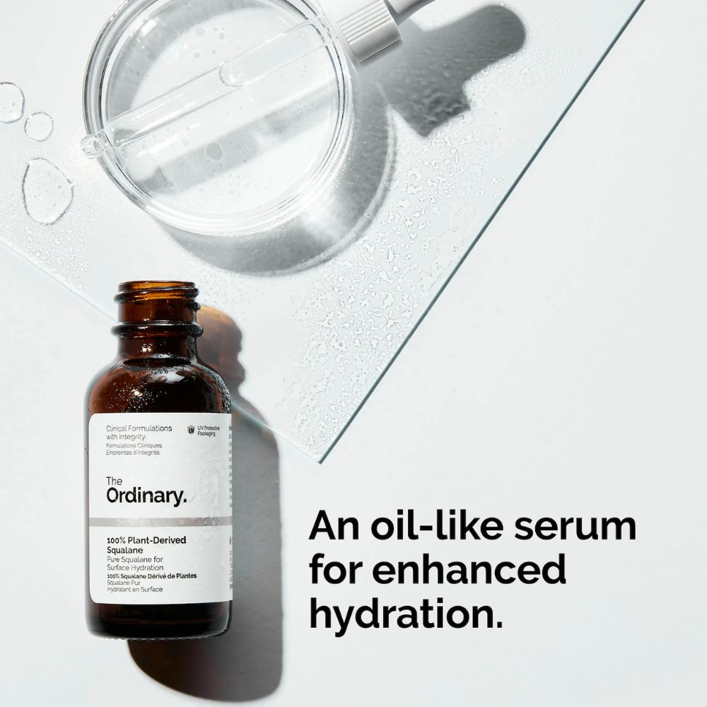 The Ordinary 100% Plant-Derived Squalane for Skin & Hair Hydration