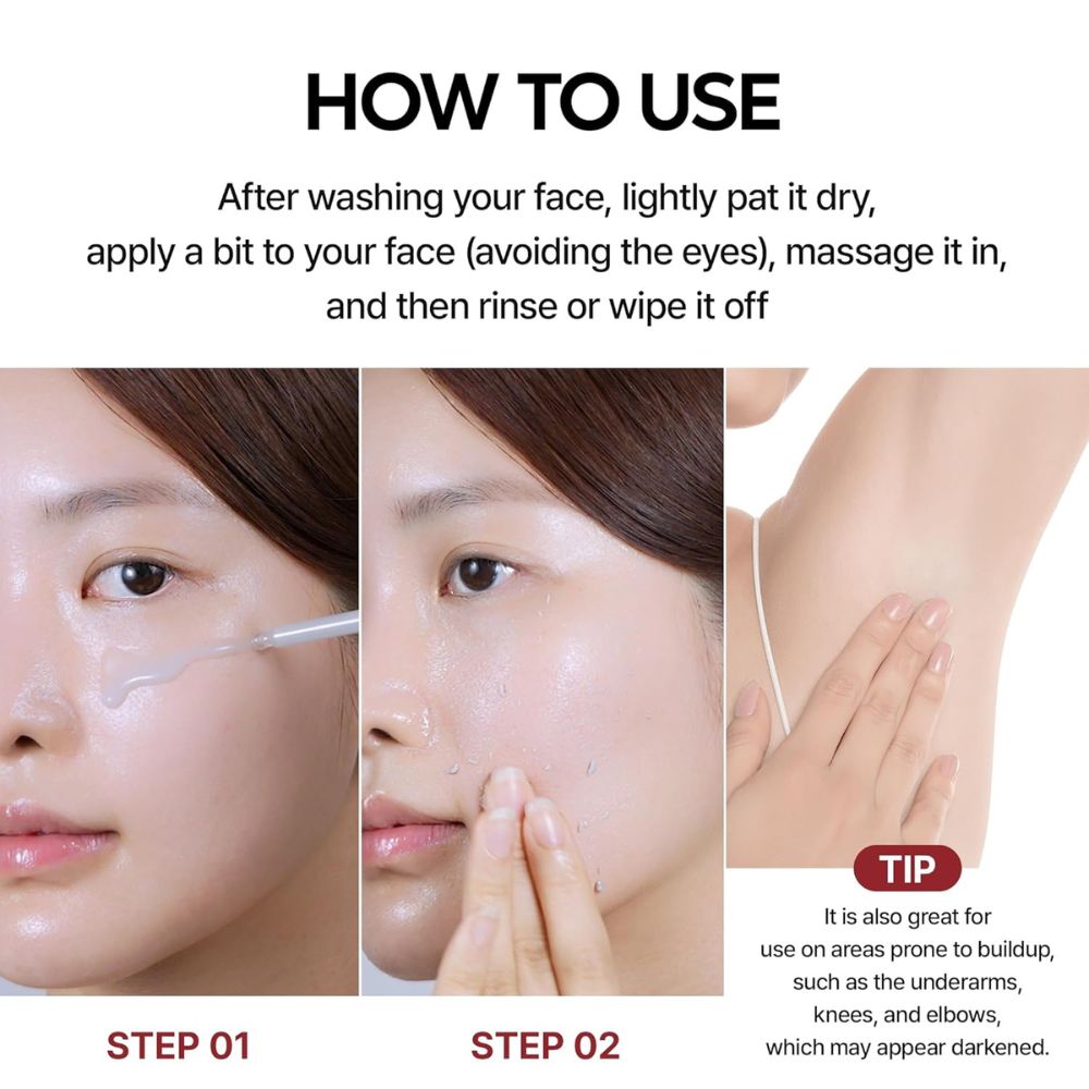 Dr.Melaxin Peel Shot Exfoliant White Rice Ampoule 80ml