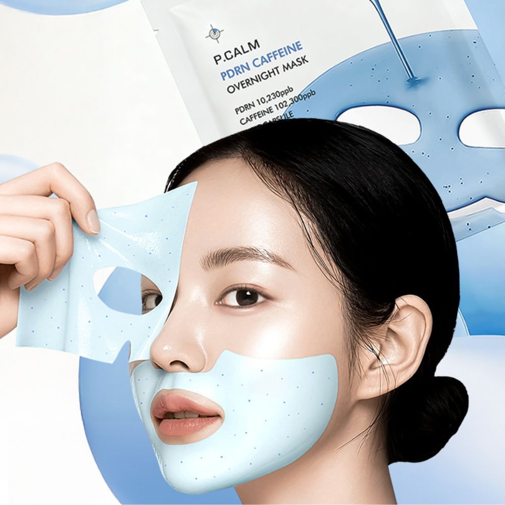 P.Calm PDRN Caffeine Overnight Collagen Mask