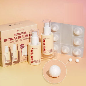 Ksecret - Seoul 1988 Retinal Black Ginseng Serum Double Set