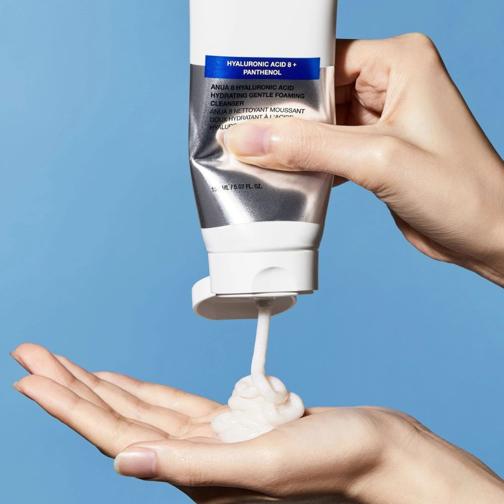 Anua 8 Hyaluronic Acid Hydrating Gentle Foaming Cleanser