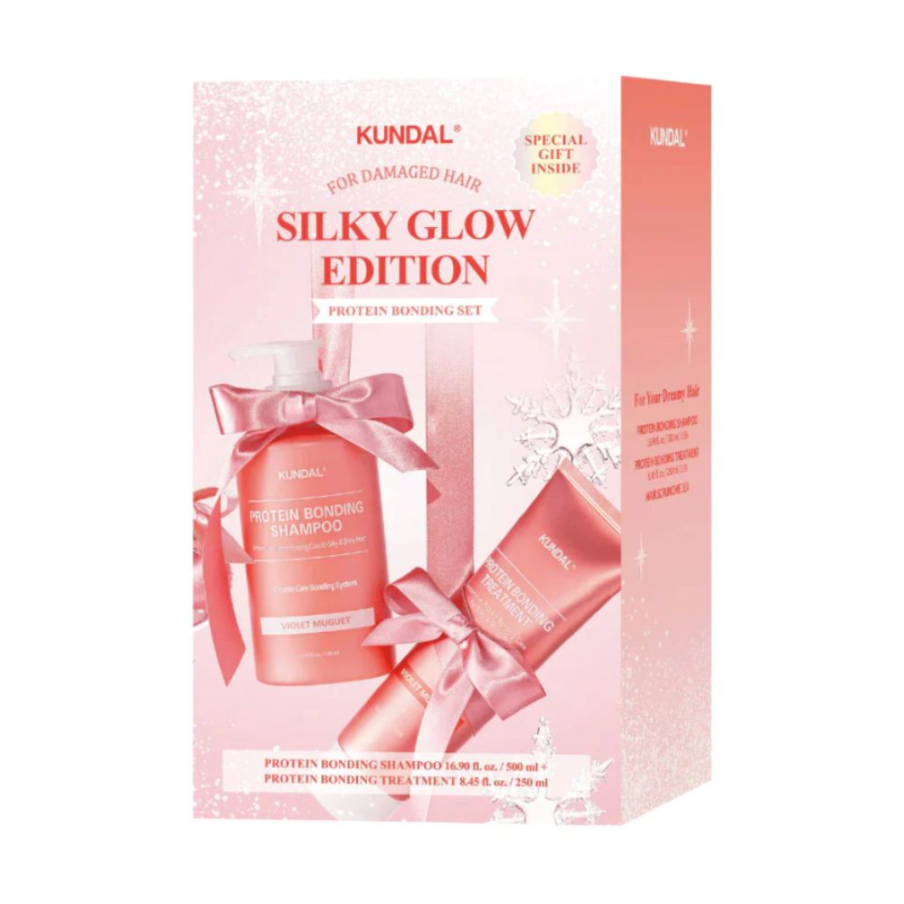 Kundal Protein Bonding Set Silky Glow Edition - ylang ylang