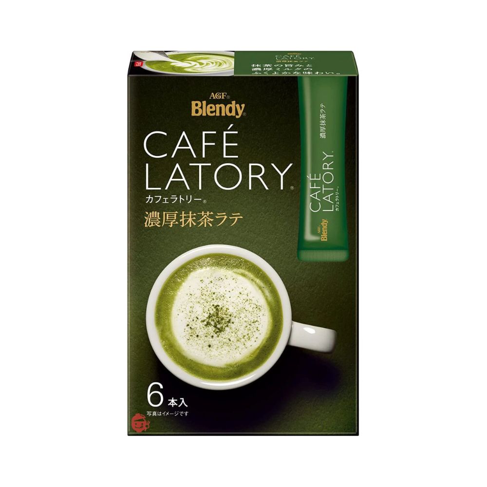 AGF Blendy Café Latory Rich Matcha Latte - 6 Sticks/6 Pako