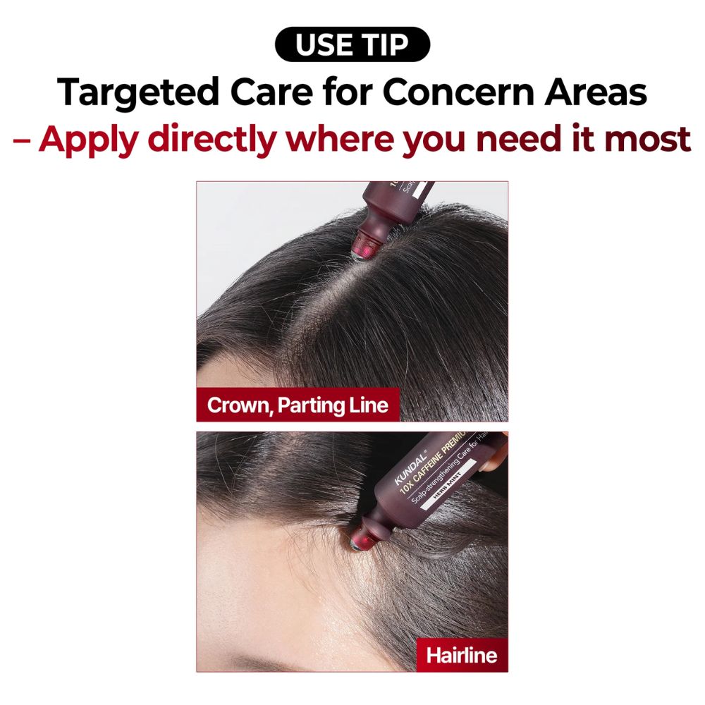 1+1 Kundal Anti Hair Loss Caffeine Shampoo + Kundal 10X Caffeine Scalp Serum