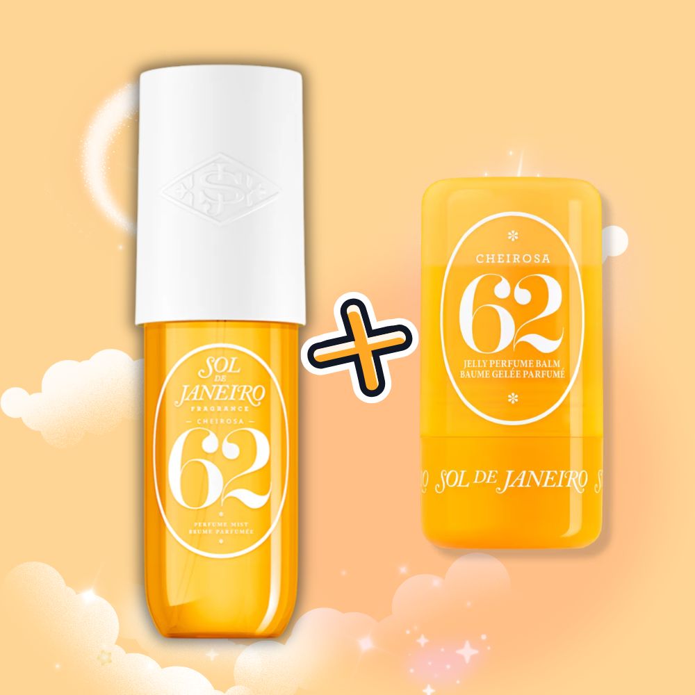 1+1 Sol de Janeiro Cheriosa 62 Mist 90ml + Jelly Perfume Balm 62