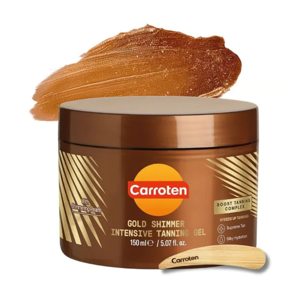 Carroten Gold Shimmer Intensive Tanning Gel 150 ml