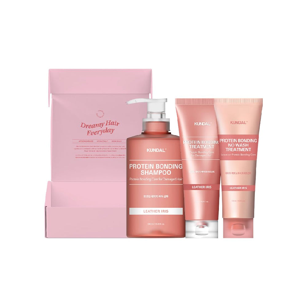 Kundal Protein Bonding Damage Care Hair Care Trio Set