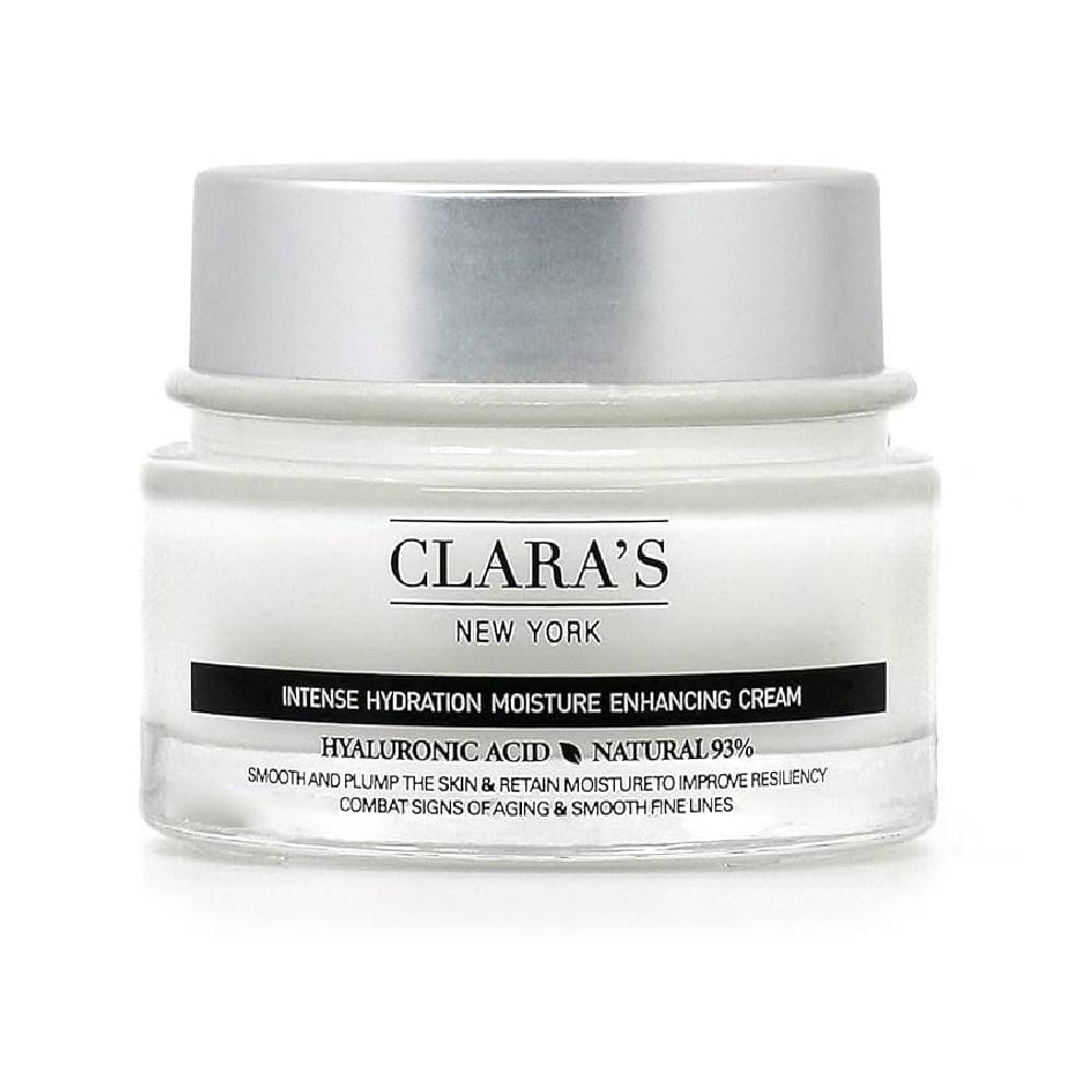 Clara’s Intense Hydration Moisture Enhancing Cream - Hyaluronic Acid 50ml