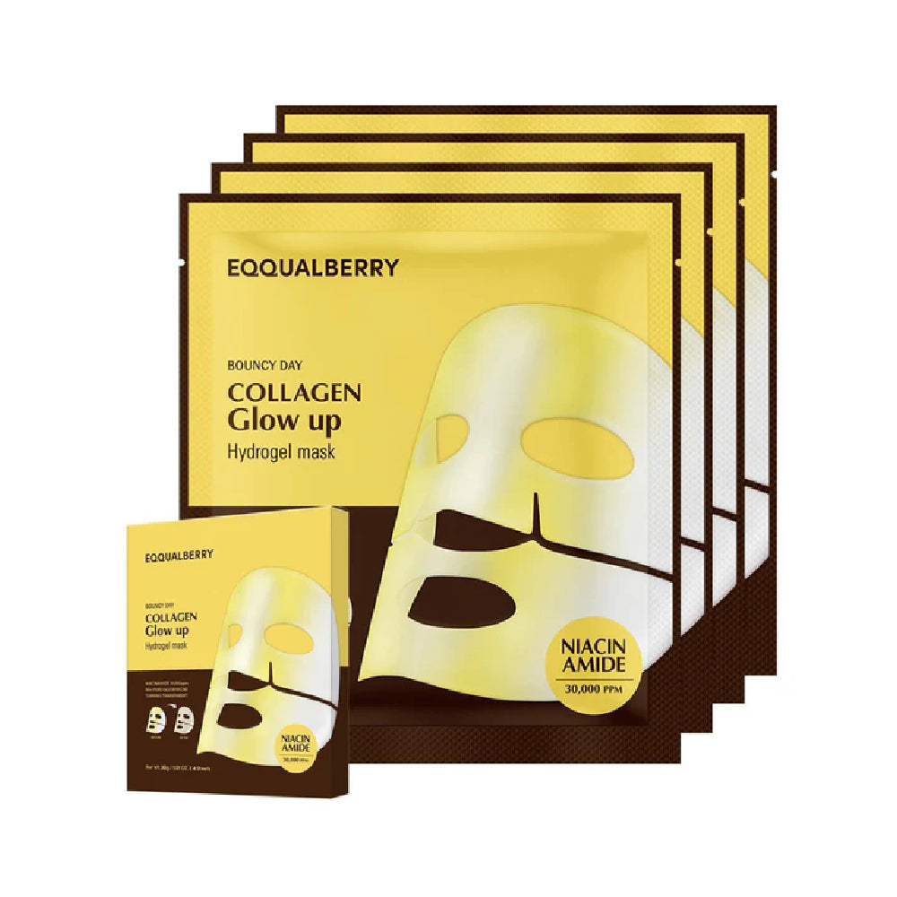 Eqqualberry - Collagen Glow up Hydrogel Mask