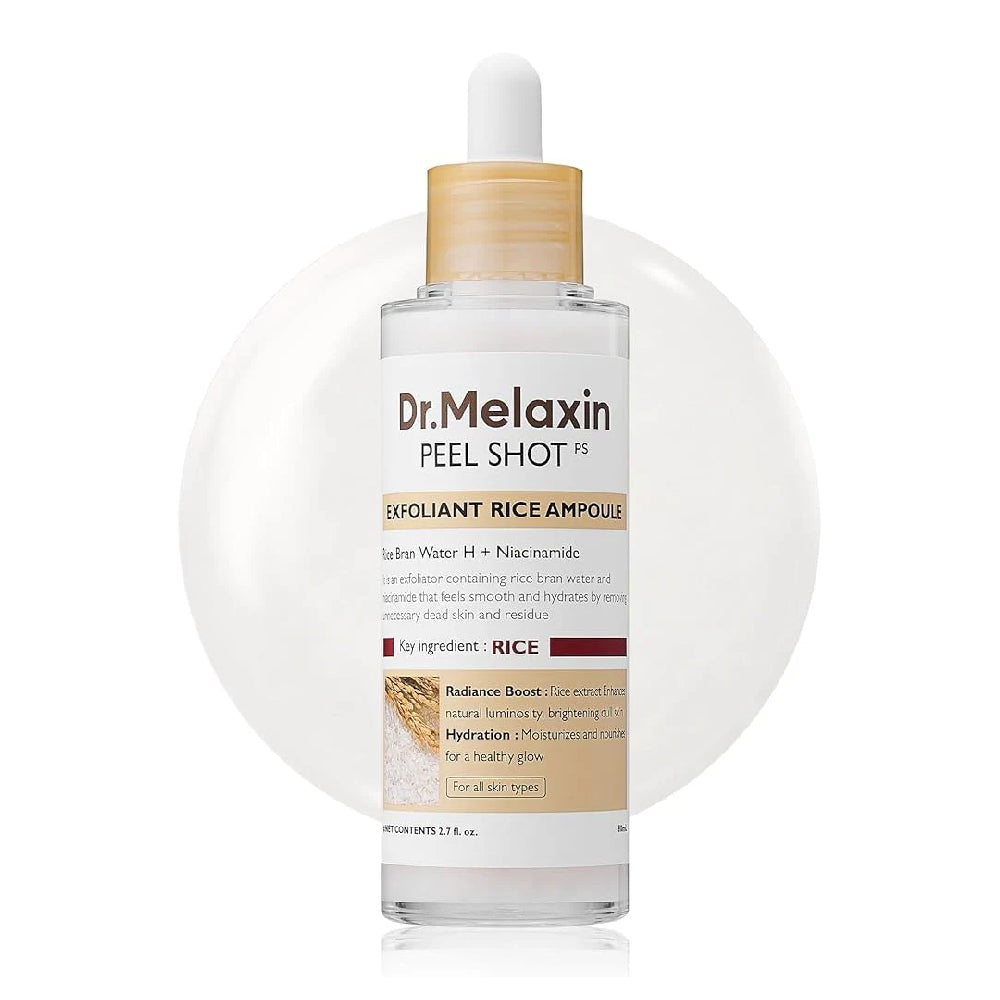 Dr.Melaxin Peel Shot Exfoliant White Rice Ampoule 80ml