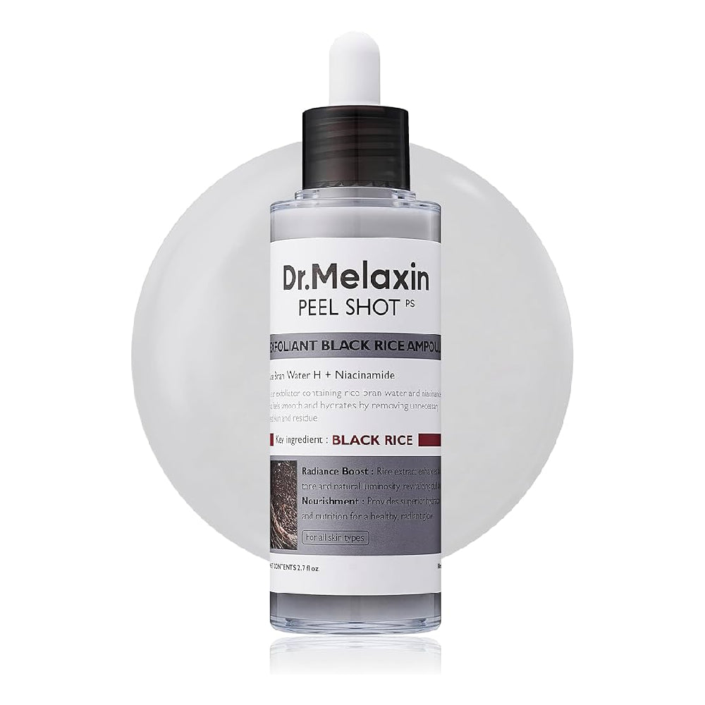 Dr.Melaxin Peel Shot Exfoliant Black Rice Ampoule 80ml