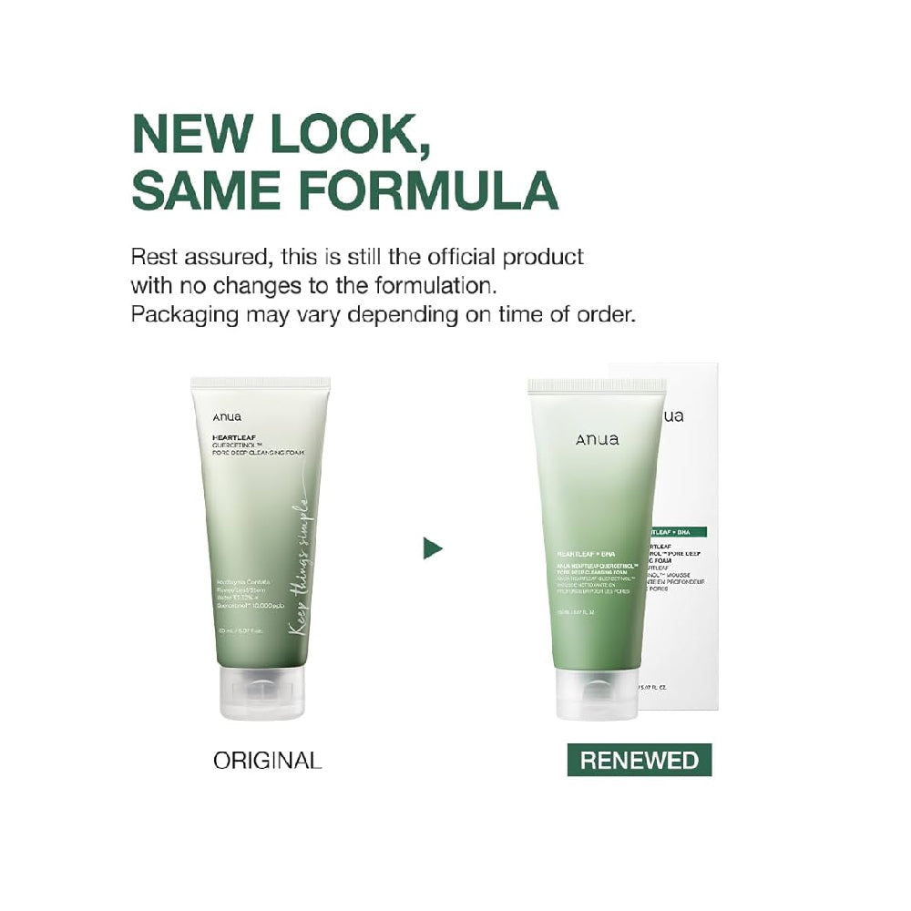 Anua Heartleaf Quercetinol Pore Deep Cleansing Foam