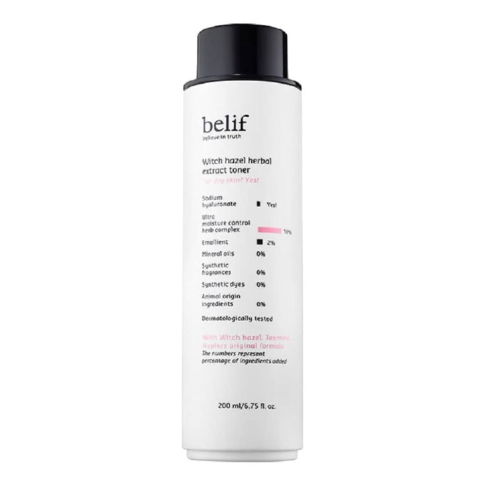 Belif witch hazel herbal extract toner
