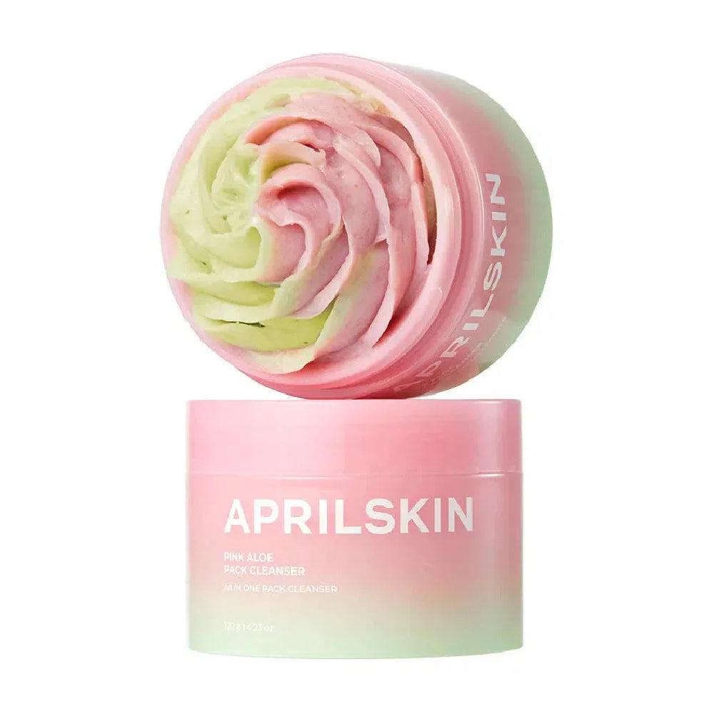 April Skin Pink Aloe Pack Cleanser 120g