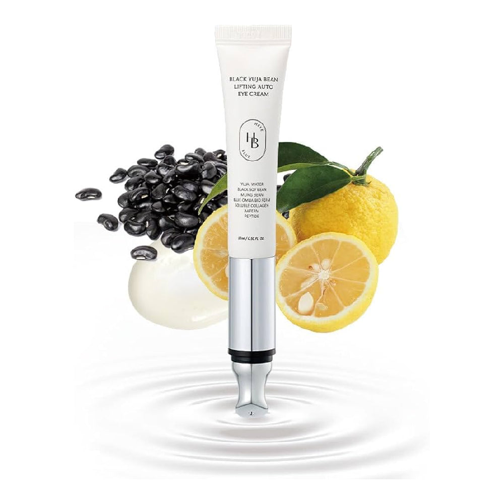 Heveblue Black Yuja Bean Lifting Auto Eye Cream 15ml