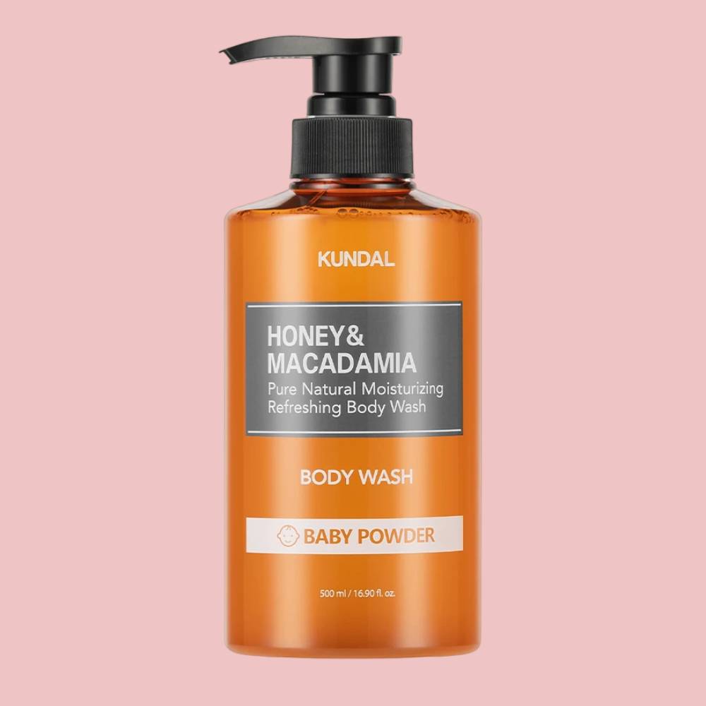 Kundal Honey & Macadamia Pure Natural Moisturizing Refreshing Body Wash (500 ml)