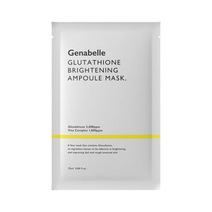 Genabelle Glutathione Brightening Ampoule Mask 25ml