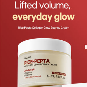 Nacific Rice Pepta Collagen Glow Bouncy Cream 50ml