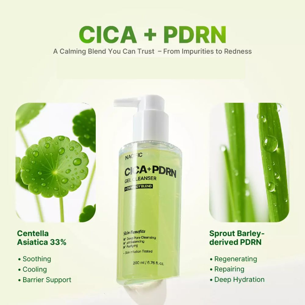 Nacific Cica PDRN Gel Cleanser