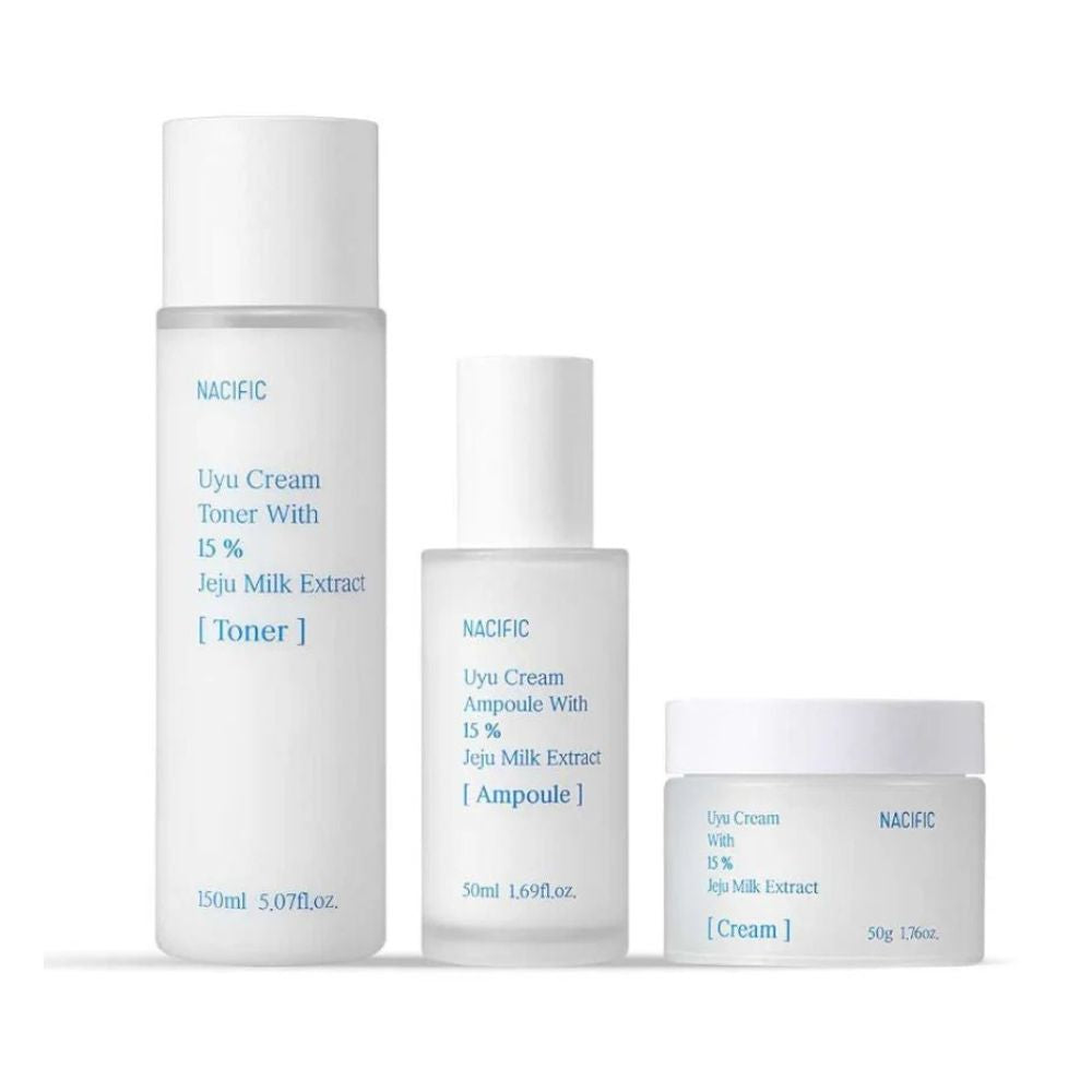 Nacific UYU Cream Triple Set