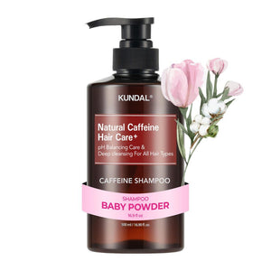 Kundal Anti Hair Loss & Caffeine Shampoo 500ml - Baby Powder