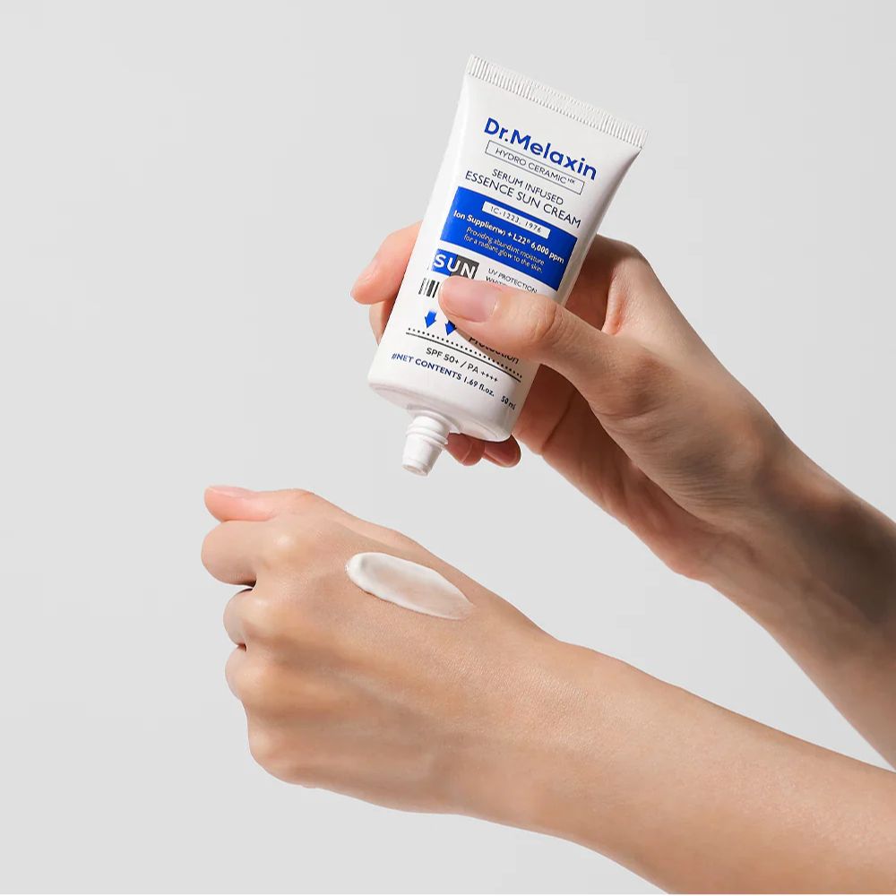 Dr. Melaxin Hydro Ceramic Serum Infused Essence Sun Cream SPF50+