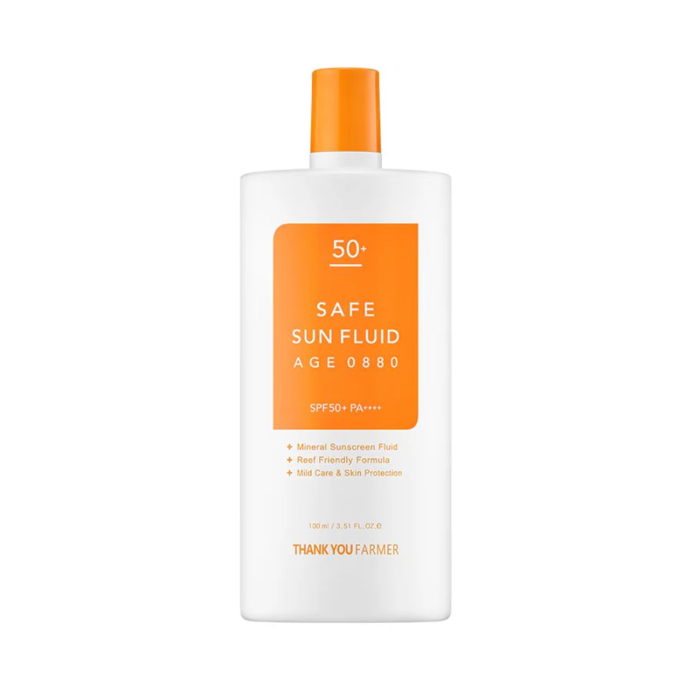 Thank You Farmer Safe Sun Fluid Age 0880 SPF50+ PA++++ 100ml