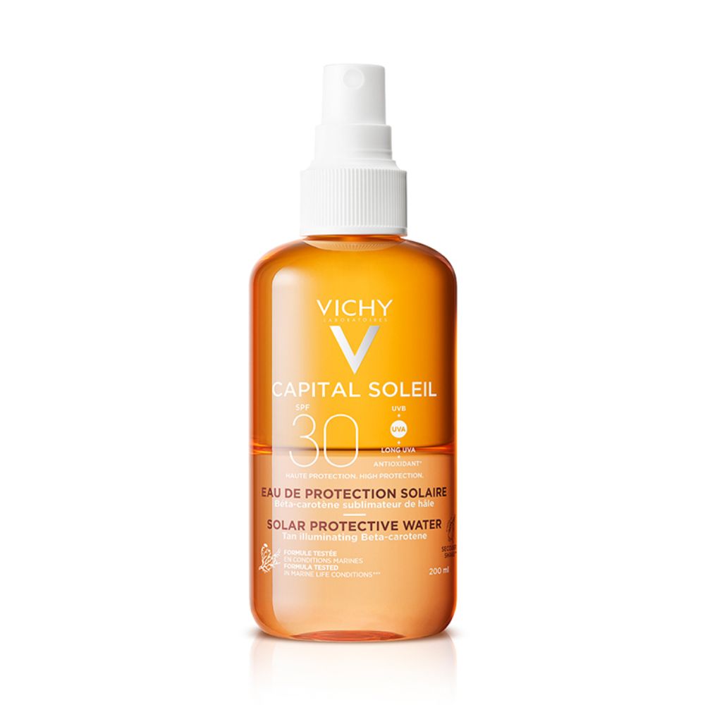 Vichy Capital Soleil Protective Water Enhanced Tan SPF30 200ml