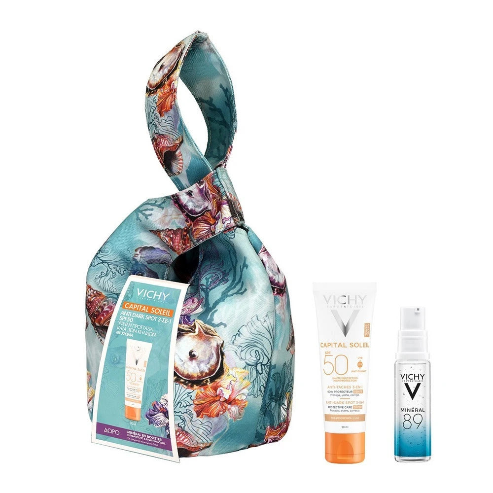 Vichy  Summer Vibes Capital Soleil Anti-ageing SPF50+ + Vichy Mineral 89 Dhurate