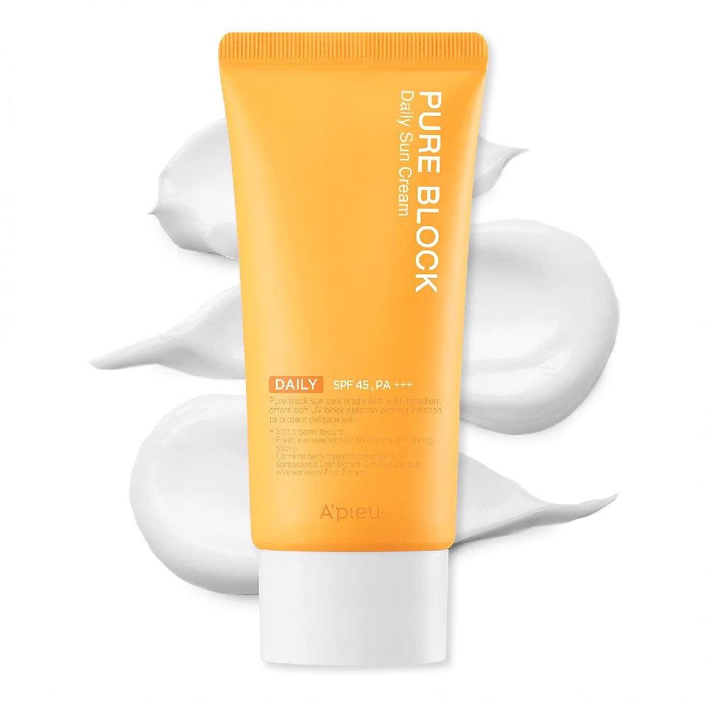 A'PIEU - Pure Block Natural Daily Sun Cream SPF50 PA+++
