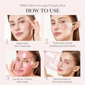 Medicube PDRN Pink Caffeine Overnight Wrapping Mask 75ml