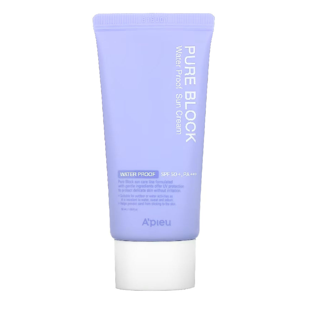 A’pieu Pure Block Natural Water-proof Sun Cream SPF50 PA+++ 50ml