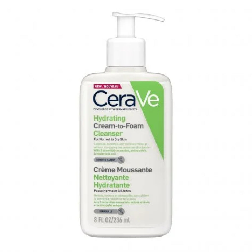 CeraVe Hydrating Cream to Foam Cleanser - 473