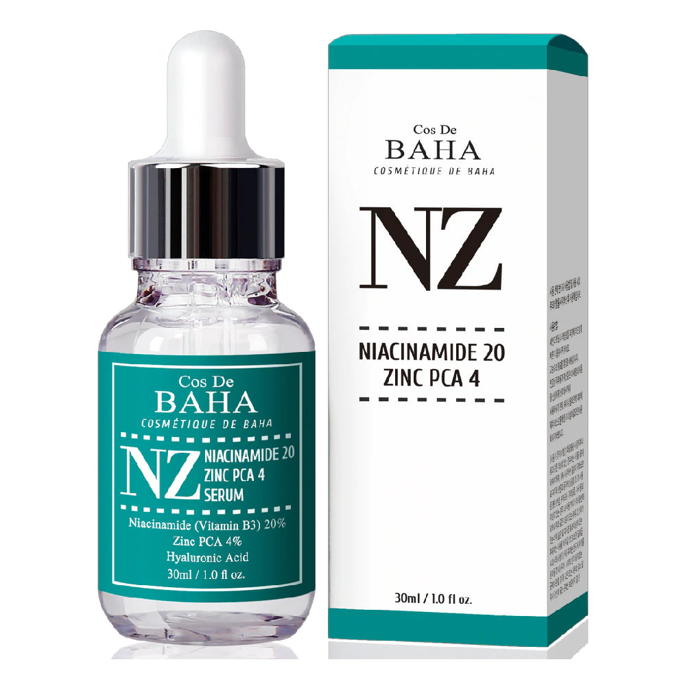 Cos De BAHA Niacinamide 20% + Zinc 4% Serum 30ml ( NZ)