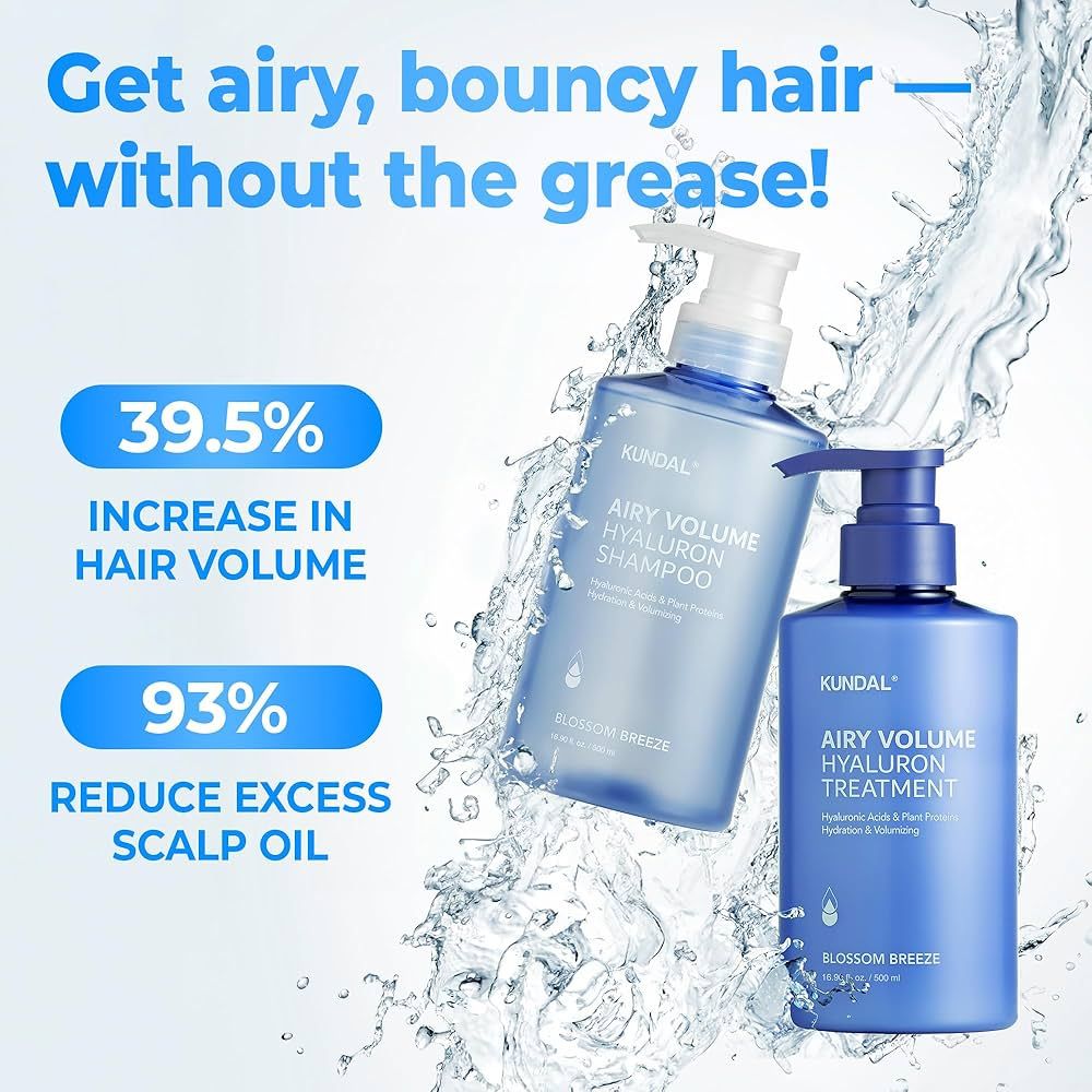 Kundal Hyaluronic Airy Volume Treatment #Blossom Breeze 500 ml