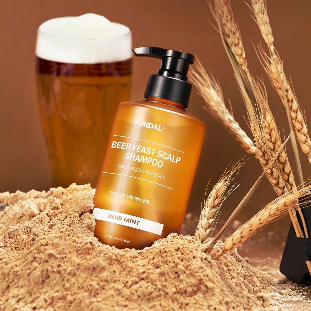 Kundal Beer Yeast Shampoo - Herb Mint